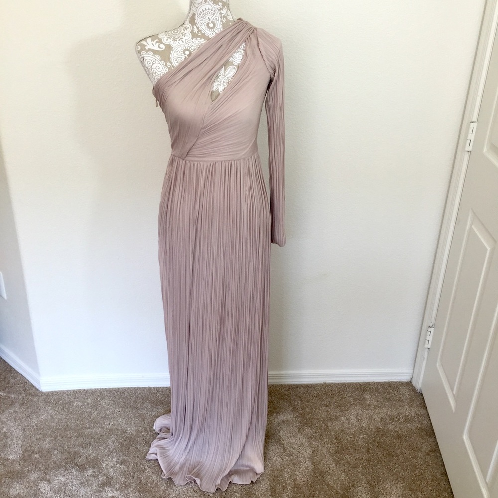Halston Heritage One Shoulder Gown - 2